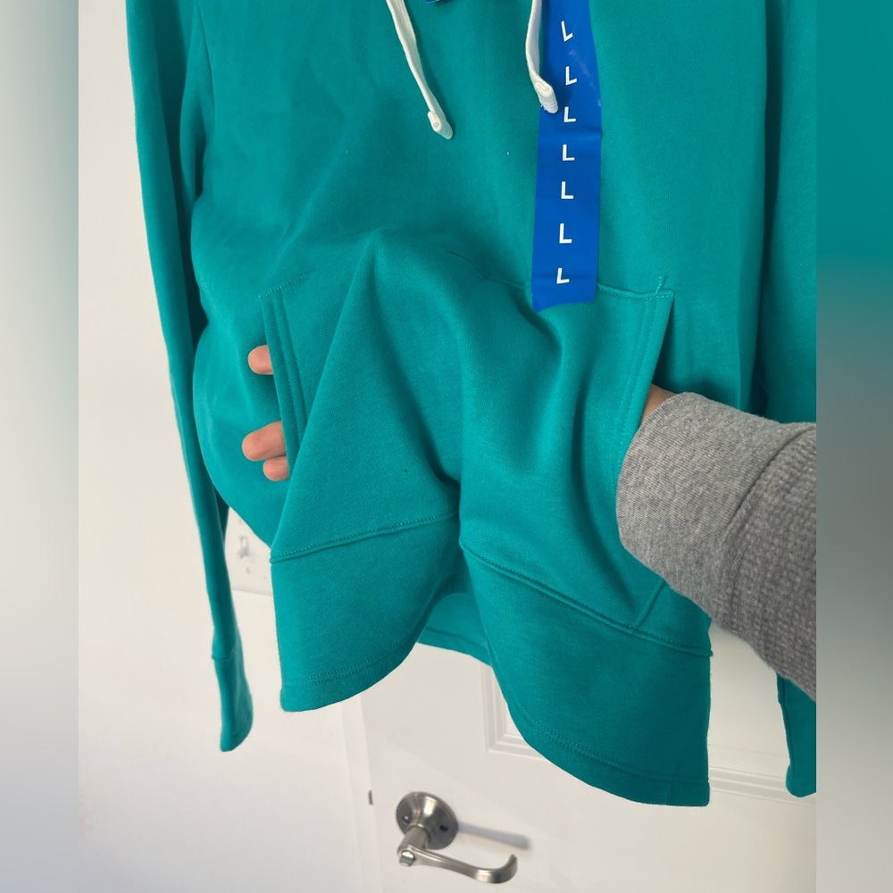 NWT Ladies Beautiful Hoodie Sweatshirt in unique Green from Nautica / Large - Picture 2 of 4